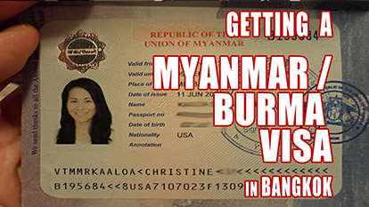 Myanmar Visa and Passport Requirements