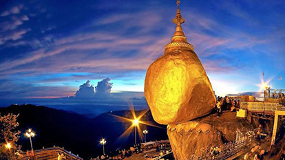 The Golden Rock - Kyaiktiyo