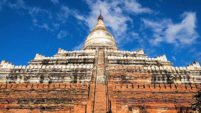 The Shwesandaw pagoda - Bagan