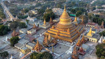The Shwezigon Pagoda of Bagan
