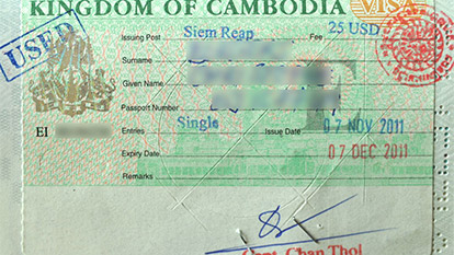 Cambodia Visa and Passport Requirements