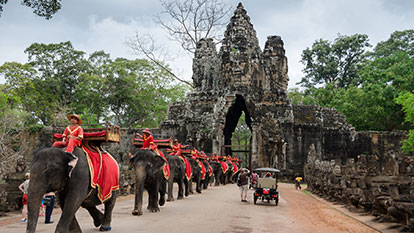 Angkor Thom - Acient capital of the Khmer empire, Cambodia
