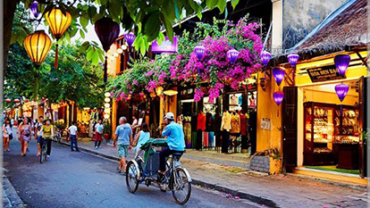 What makes Hoi An ancient town outstanding among Vietnam spots?