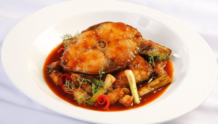 stewed fish with 