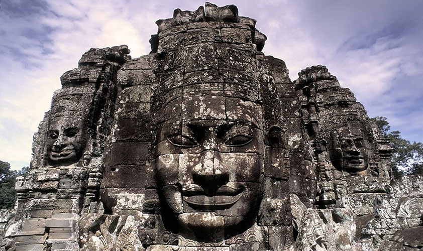 Faces of Bayon temple, Angkor Thom