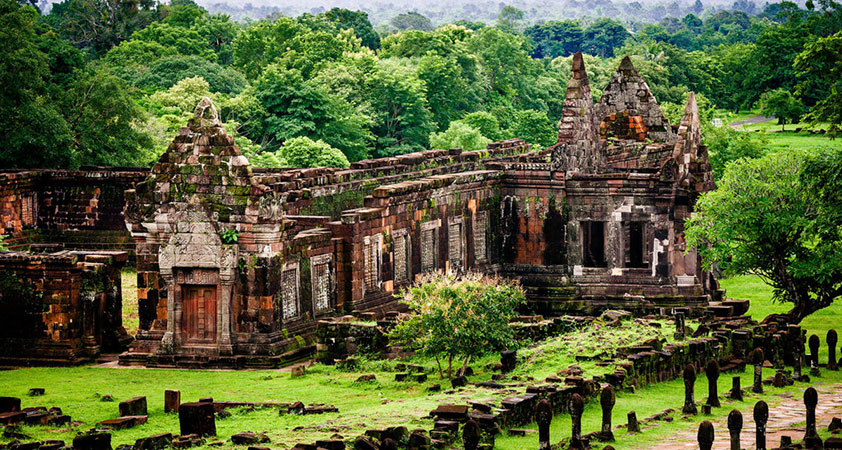 Wat Phou Temple, UNESCO World Heritage site in Laos