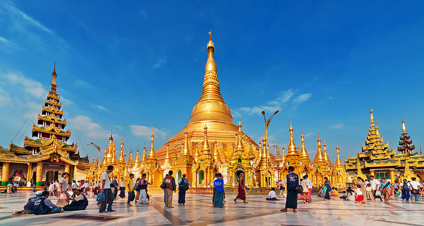 Shwemawdaw - The Charming Great Golden God Temple of Myanmar 