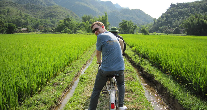 A biking tour is one of the best things to do in Mai Chau