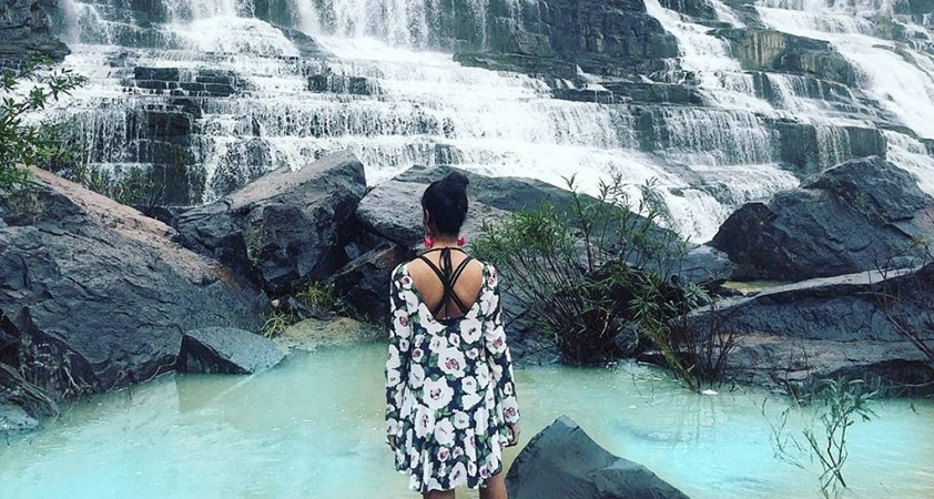Check into Dalat waterfalls