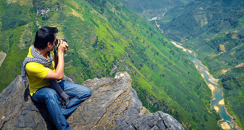 Check in the highest peak of Ha Giang