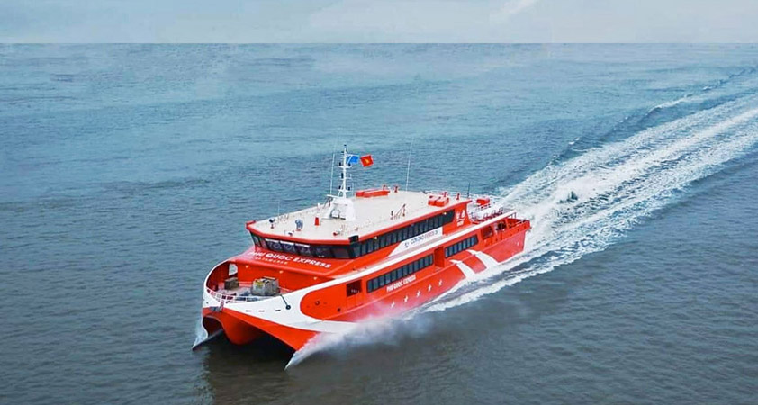 Visitors can reach Con Dao island by boat
