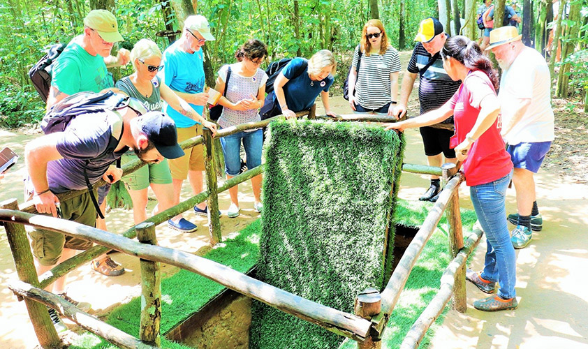 Come back to Vietnam war and experience Vietnamese real life in tunnels during the war