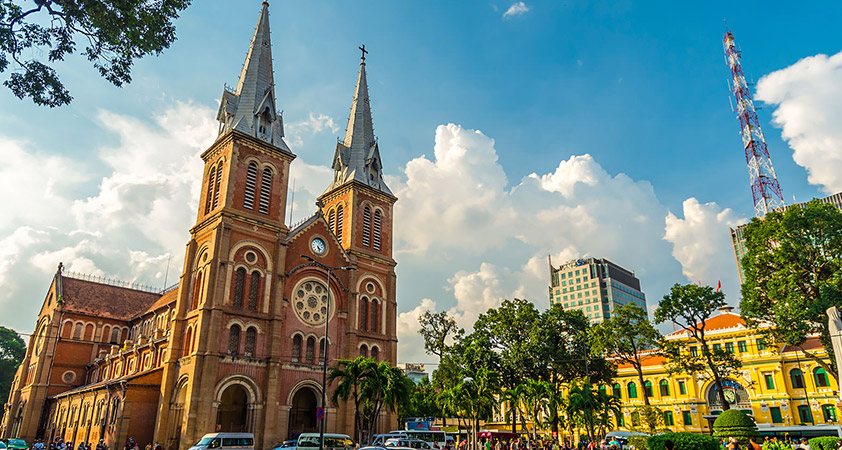 Go further to the South, you will come to Ho Chi Minh city