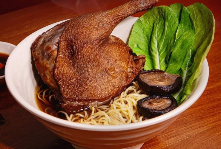 Braised duck noodles, another standout dish in Chinatown Ho Chi Minh