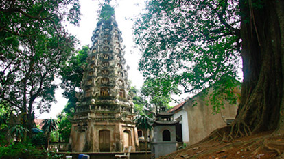 Discover unique architecture at Mia Pagoda, Duong Lam, Hanoi