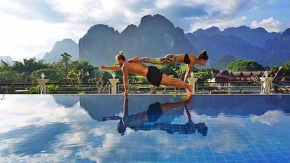 Vang Vieng - a paradise with outdoor activities