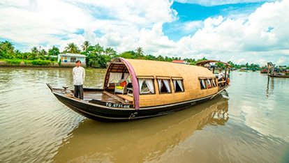 Song Xanh Sampan Cruise on Mekong river | 3 days 2 nights