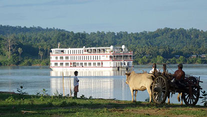 RV Orcaella Boat on Mekong river | 9 days 8 nights