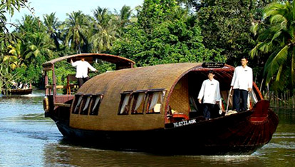 Song Xanh Sampan Cruise on Mekong river | 2 days 1 night