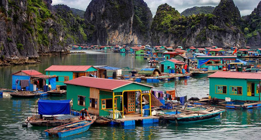 Vung Vieng peaceful fishing village