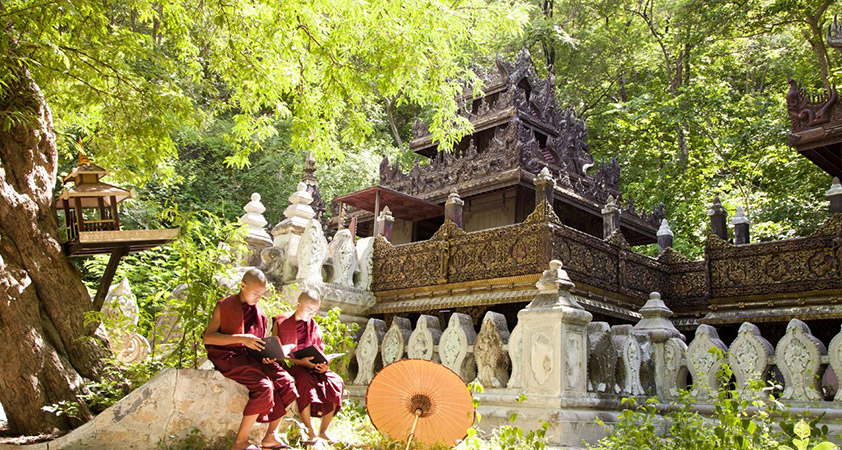 visit Sagaing Hills, regarded as the centre of Buddhist faith in Myanmar