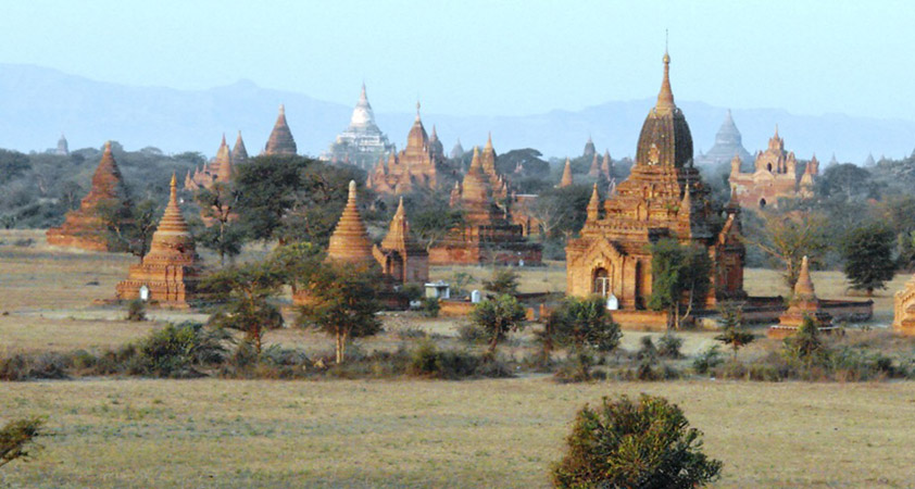 The temples of Old Bagan
