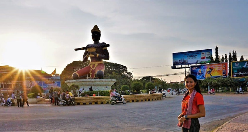 Check in Battambang Museum 