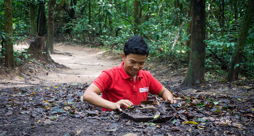 Explore the history of Cu Chi tunnels