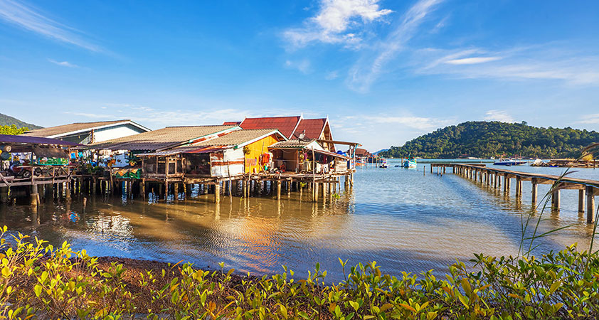 Floating Villages on Tonle Sap lake