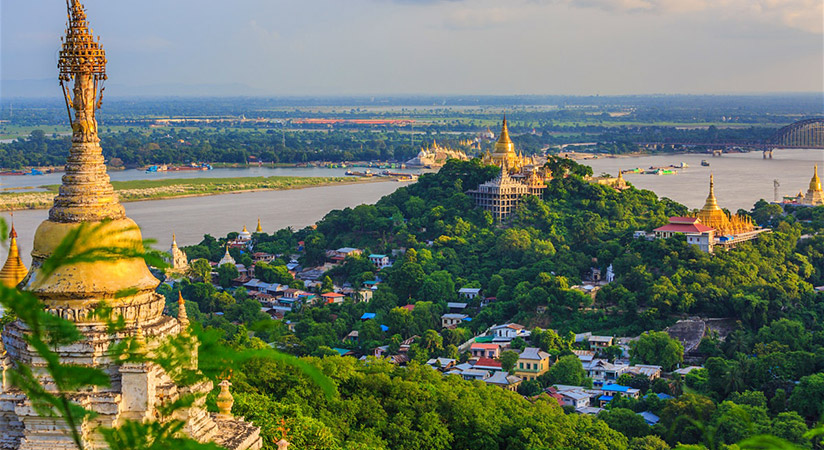 Sagaing is home to more than 100 meditation shrines
