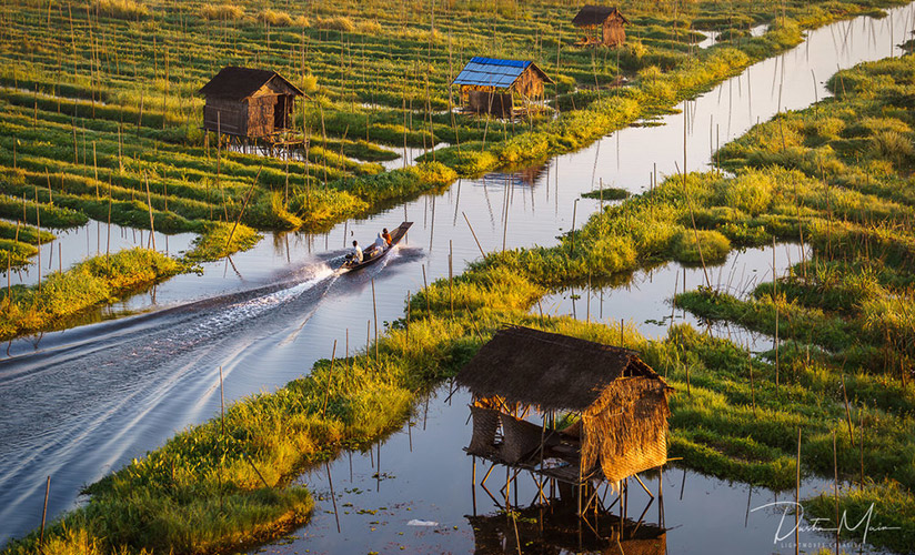 Join a cruise trip on Inle Lake