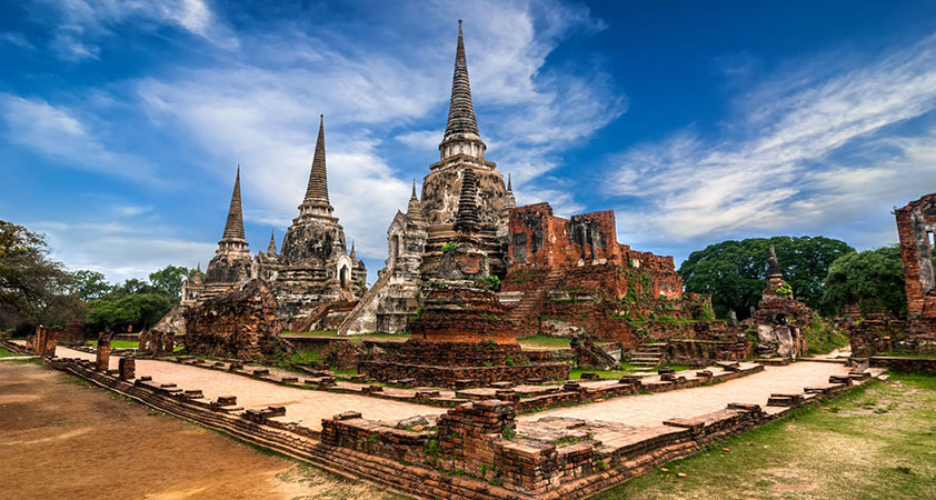 The ancient city of Ayutthaya