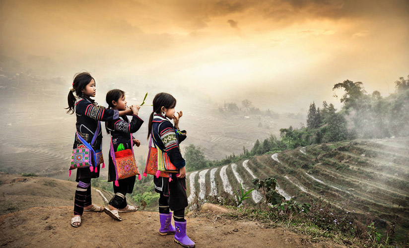 Sapa is home to lots of ethnic minority groups