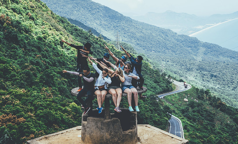 On the way to Hoi An, visitors can make a stop at Hai van pass