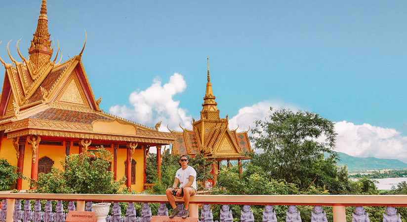 Chau Doc is famous for Khmer sanctuaries