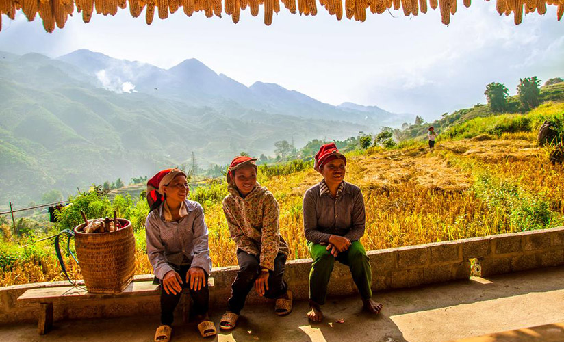 The people in Sapa as well as Banho is very friendly and hospitable