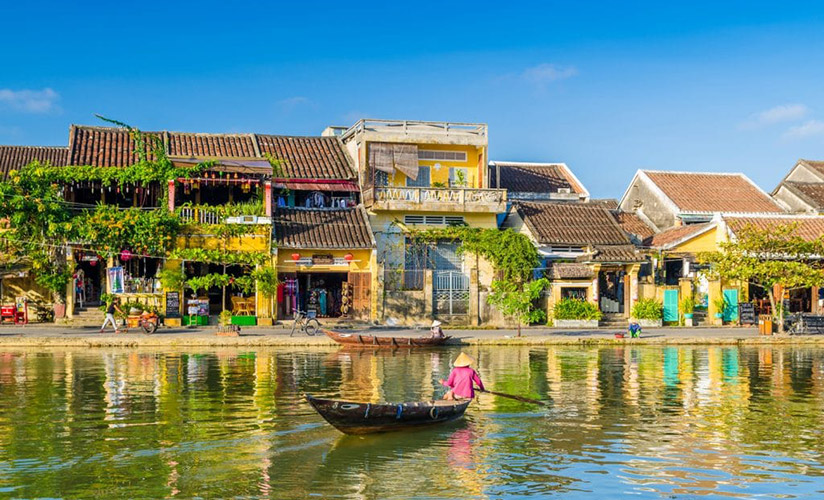 Hoi An is an ancient town dating back to 17th century 