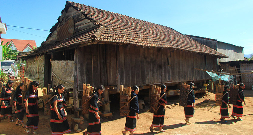 Gie Trieng village