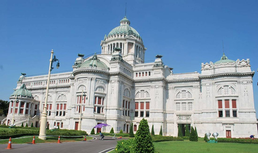 The White Palace was built by the French from 1898 to 1916