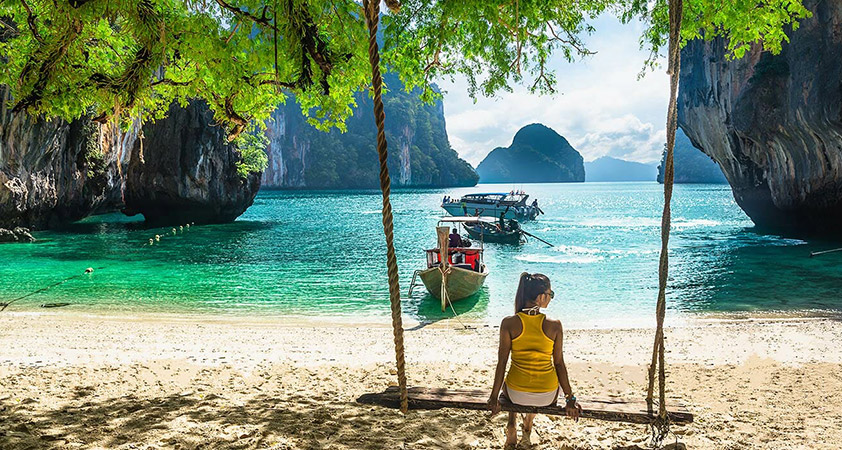 Check in stunning beaches of Phuket island