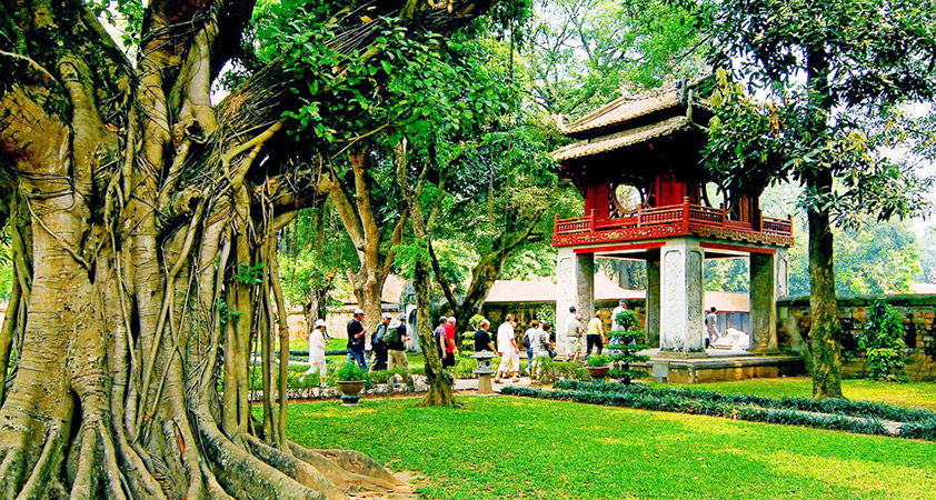 Temple of Literature in Hanoi