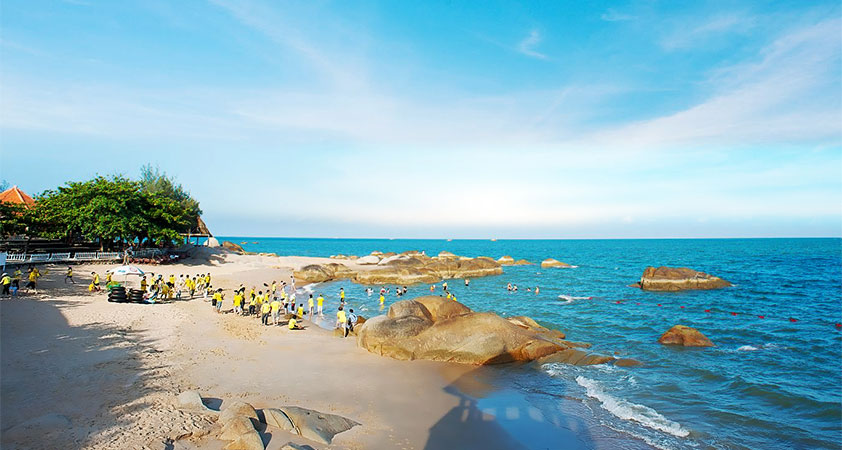 Long Hai beach is a mini-paradise of beach in Vietnam