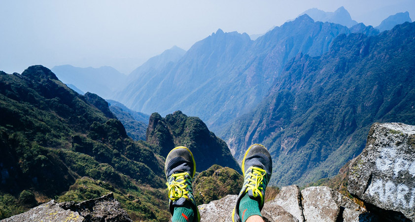 Conquer the peak of Fansipan mountain by trekking