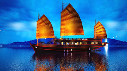 Cruise in Nha Trang Bay on Emperor Junk | Nha Trang Boat Tour 1 day