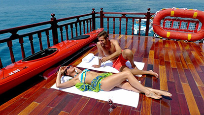 Enjoy beach journey on Nha Trang Emperor cruise | 2 days 1 night