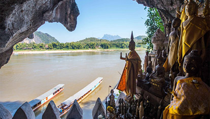 Amazing discovery of Pak Ou caves tour | Luang Prabang 1 day tour
